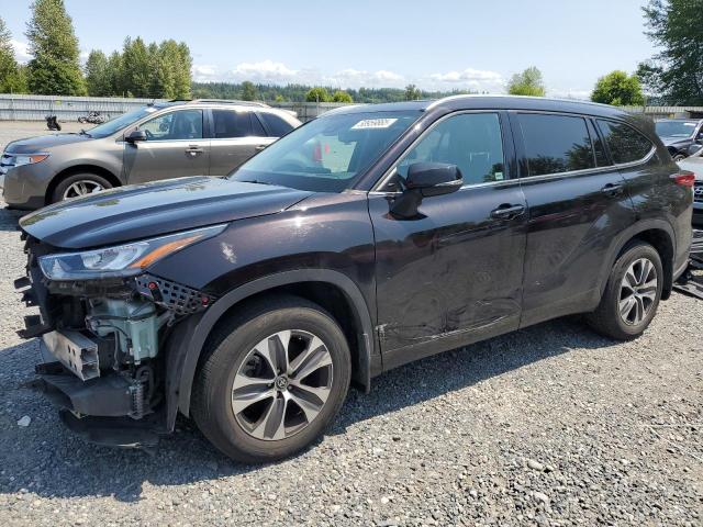 Vin: 5tdhzrbh1ls005483, lot: 58959865, toyota highlander xle 2020 img_1