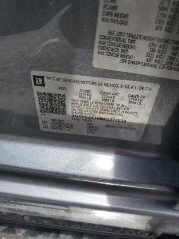 2021 GMC SIERRA K15 - 3GTP9AEH0MG277838
