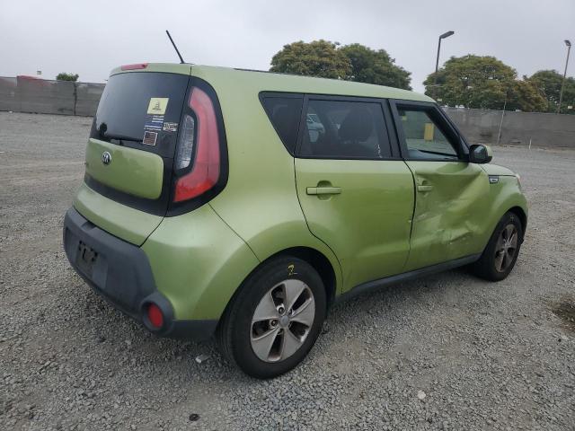 KIA SOUL 2015 green  gas KNDJN2A23F7760456 photo #4