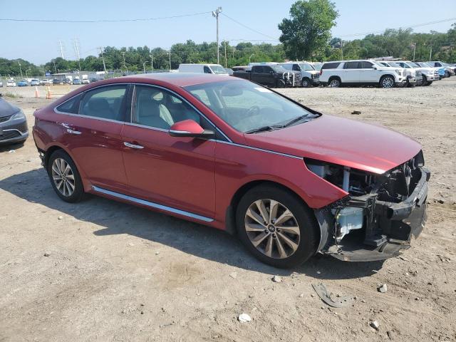 Vin: 5npe34af3gh409808, lot: 61621085, hyundai sonata sport 20164