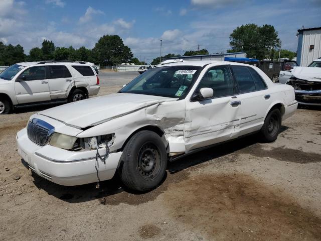 MERCURY GRAND MARQ 1999 white  gas 2MEFM74W2XX703485 photo #1