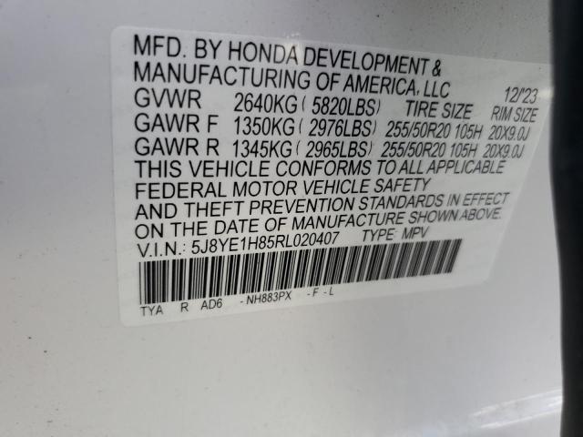 2024 ACURA MDX ADVANC 5J8YE1H85RL020407