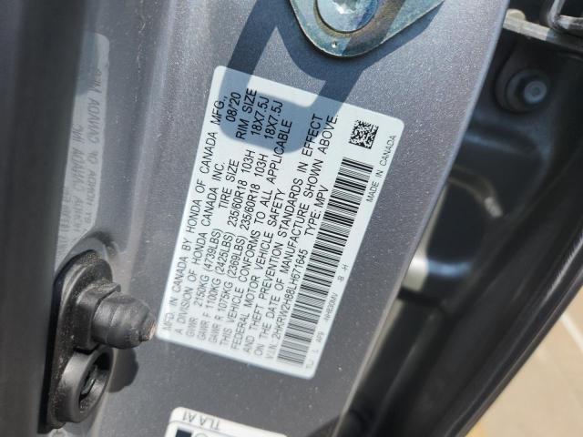 2020 HONDA CR-V EXL 2HKRW2H88LH671645