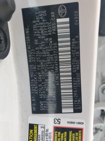 2023 TOYOTA CAMRY TRD - 4T1KZ1AK4PU077750