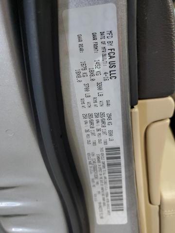 2016 JEEP GRAND CHER - 1C4RJFBG6GC418301