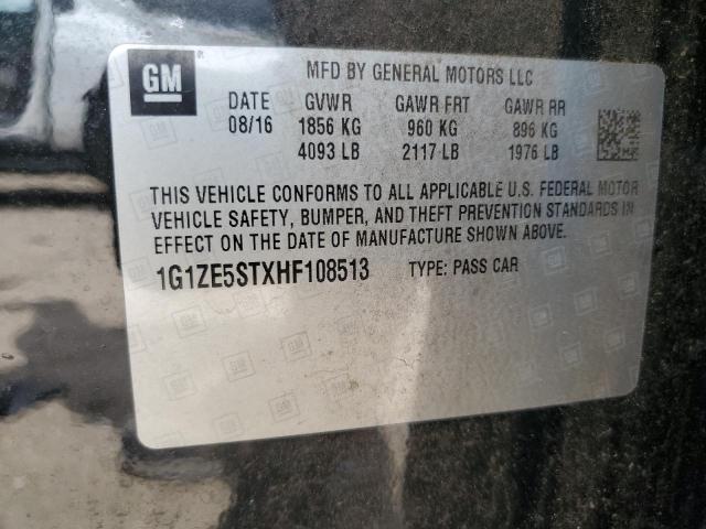 2017 CHEVROLET MALIBU LT - 1G1ZE5STXHF108513