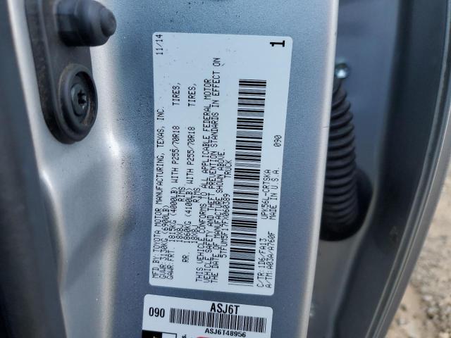 2015 TOYOTA TUNDRA DOU - 5TFUM5F17FX060389