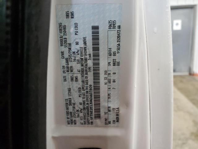 2010 FORD ECONOLINE - 1FTNE2EL6ADA07809