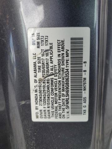 2016 HONDA ODYSSEY EX 5FNRL5H69GB063534