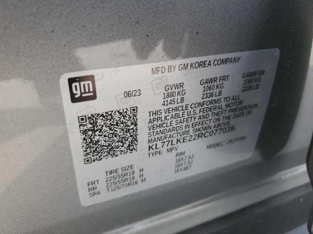 2024 CHEVROLET TRAX ACTIV - KL77LKE22RC077036