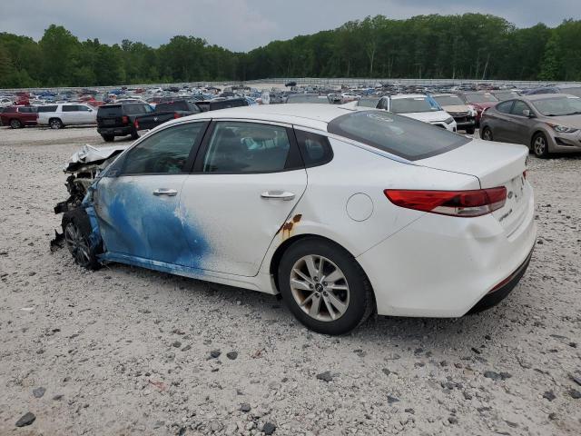 Vin: knagt4l39g5093842, lot: 59901295, kia optima lx 20162