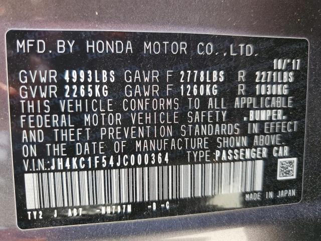 2018 ACURA RLX TECH JH4KC1F54JC000364