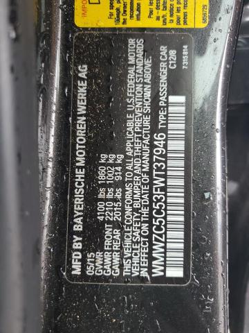 2015 MINI COOPER S C WMWZC5C53FWT37946