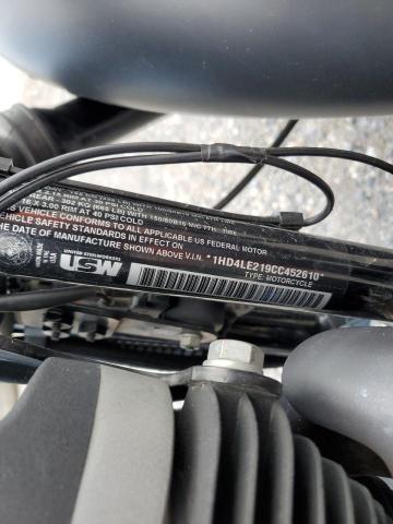 2012 HARLEY-DAVIDSON XL883 IRON 1HD4LE219CC452610