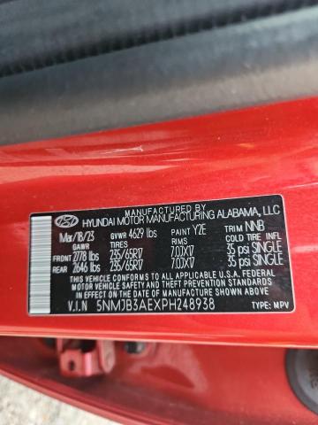 2023 HYUNDAI TUCSON SEL - 5NMJB3AEXPH248938