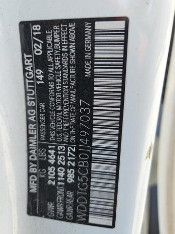 2018 MERCEDES-BENZ GLA 45 AMG WDDTG5CB0JJ497037