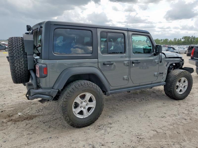 JEEP WRANGLER U 2022 gray  diesel 1C4HJXDMXNW158534 photo #4