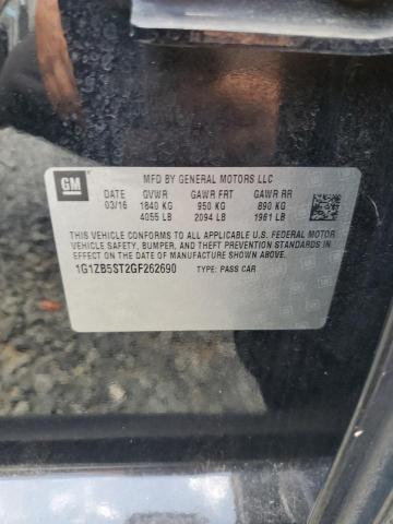 2016 CHEVROLET MALIBU LS - 1G1ZB5ST2GF262690