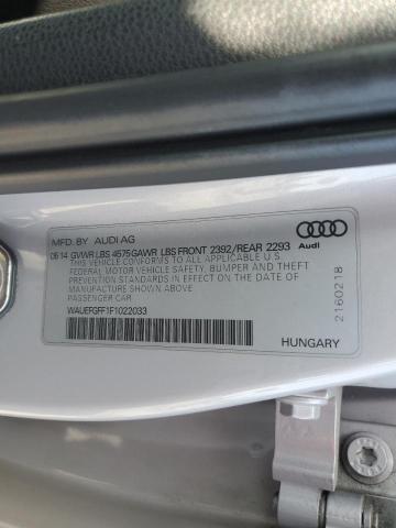 2015 AUDI A3 PREMIUM WAUEFGFF1F1022033