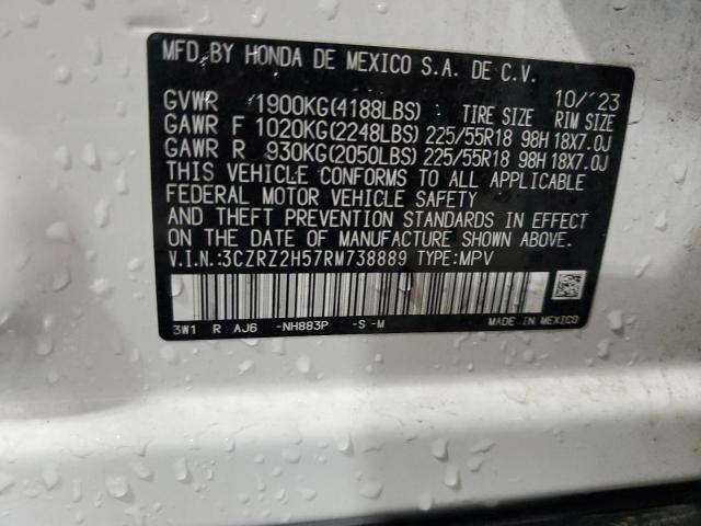 2024 HONDA HR-V SPORT 3CZRZ2H57RM738889
