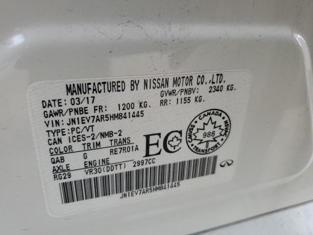 2017 INFINITI Q50 PREMIU JN1EV7AR5HM841445