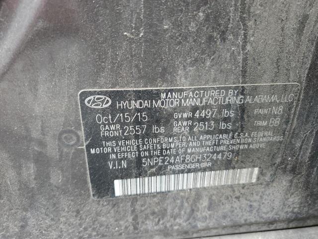 2016 HYUNDAI SONATA SE - 5NPE24AF8GH324479