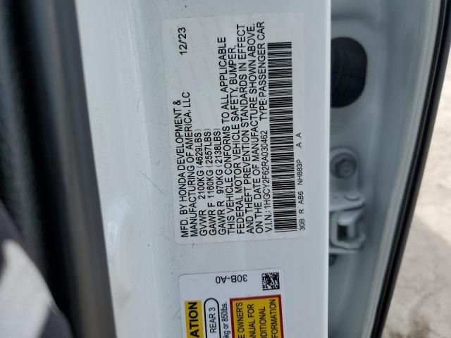 2024 HONDA ACCORD HYB 1HGCY2F62RA030462