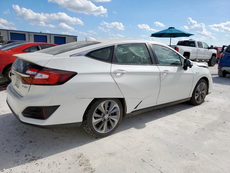 HONDA CLARITY 2018 white  hybrid engine JHMZC5F14JC009679 photo #4