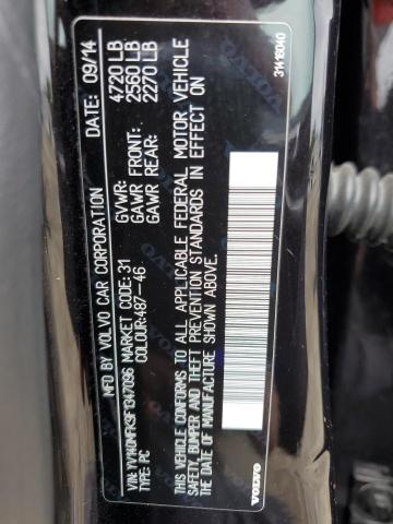 2015 VOLVO S60 PREMIE YV140MFK9F1347096