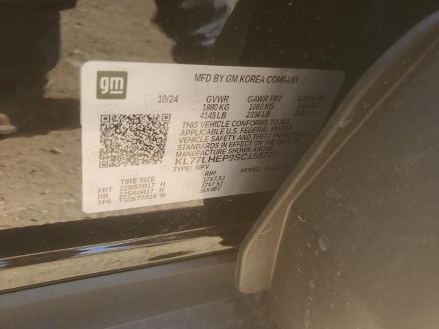 2025 CHEVROLET TRAX 1LT KL77LHEP9SC158720