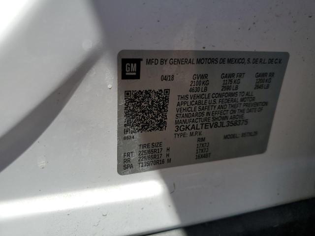 2018 GMC TERRAIN SL - 3GKALTEV8JL358375