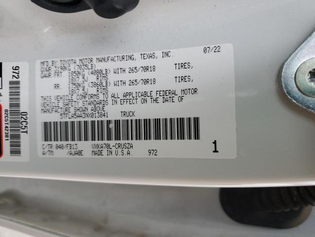 2022 TOYOTA TUNDRA DOU 5TFLA5AA3NX013841