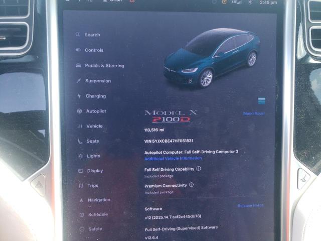 2017 TESLA MODEL X 5YJXCBE47HF051831
