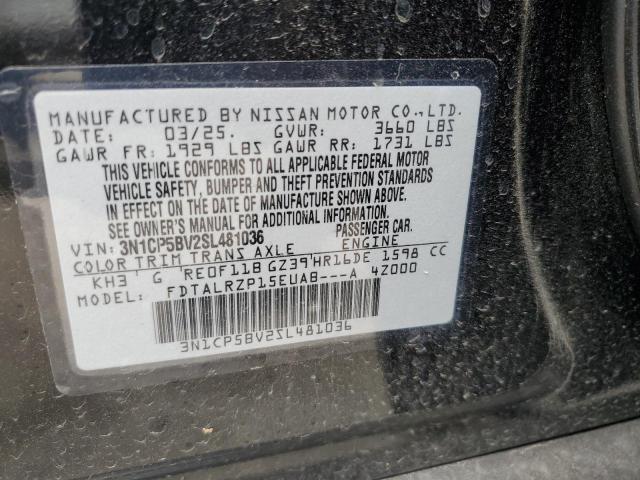 2025 NISSAN KICKS PLAY 3N1CP5BV2SL481036