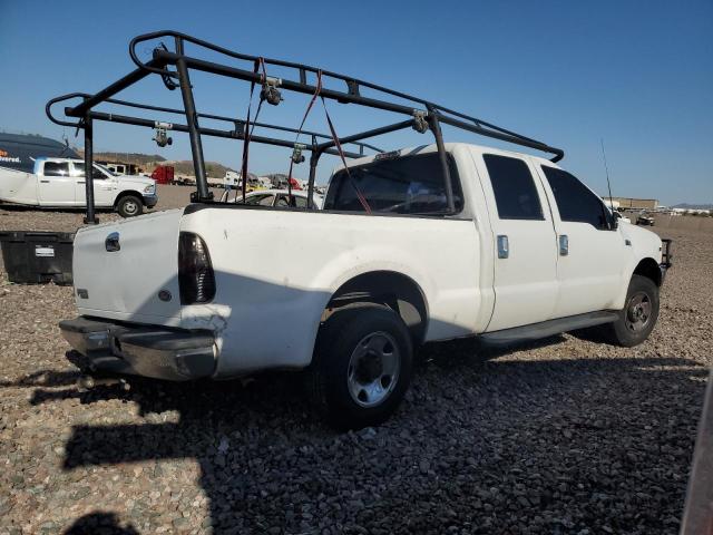 FORD F250 SUPER 2001 white  gas 1FTNW20L71ED89038 photo #4