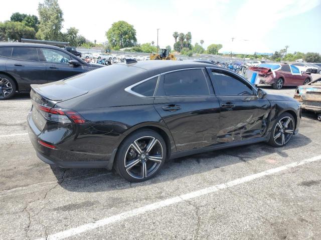 HONDA ACCORD HYB 2023 black  hybrid engine 1HGCY2F55PA062648 photo #4