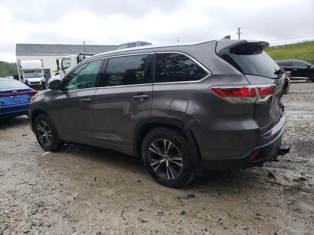 Vin: 5tdjkrfh4gs236741, lot: 61505255, toyota highlander xle 20162