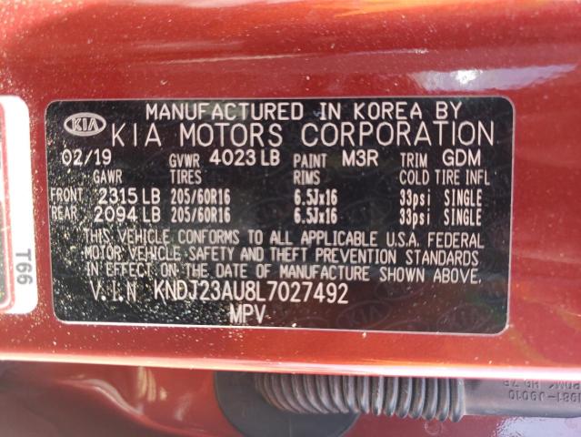 2020 KIA SOUL LX - KNDJ23AU8L7027492