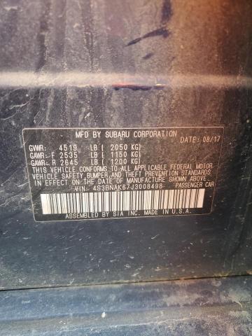 2018 SUBARU LEGACY 2.5 - 4S3BNAK67J3008498