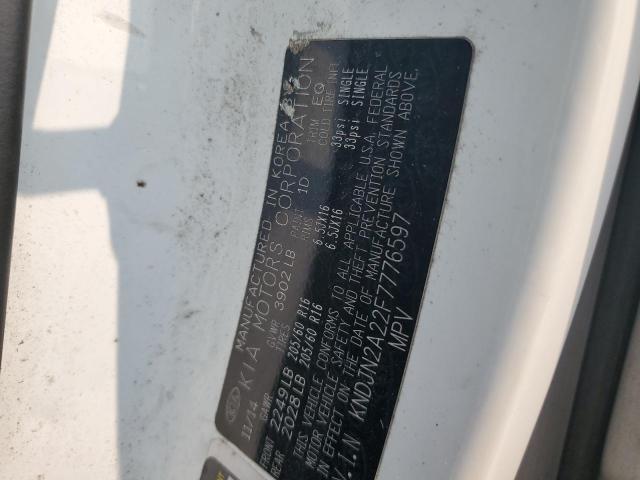 2015 KIA SOUL - KNDJN2A22F7776597