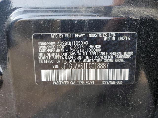 2015 SUBARU IMPREZA JF1GJAA61FG018887