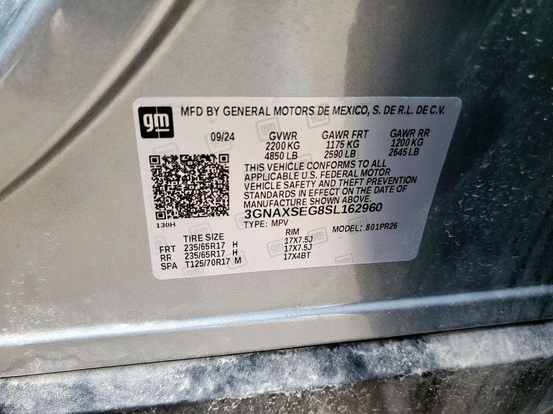 2025 CHEVROLET EQUINOX ACTIV 3GNAXSEG8SL162960