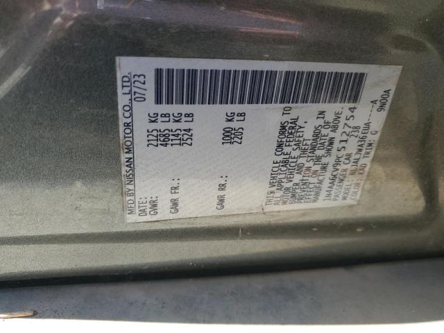 2023 NISSAN MAXIMA SV 1N4AA6CV9PC512754