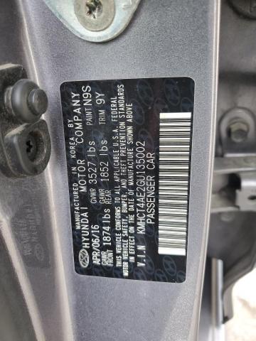 2016 HYUNDAI ACCENT SE - KMHCT4AE2GU135002