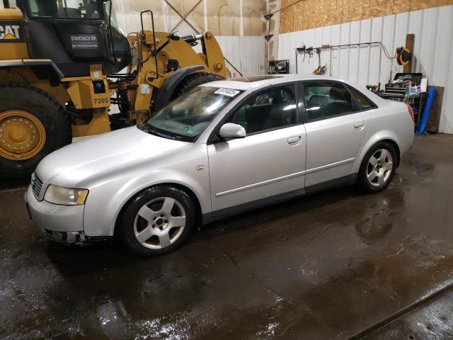 AUDI A4 1.8T QU 2003 silver  gas WAULC68E83A164339 photo #1