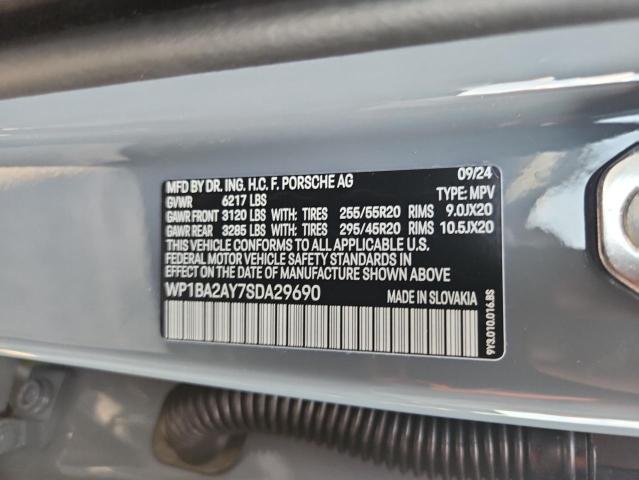2025 PORSCHE CAYENNE CO WP1BA2AY7SDA29690