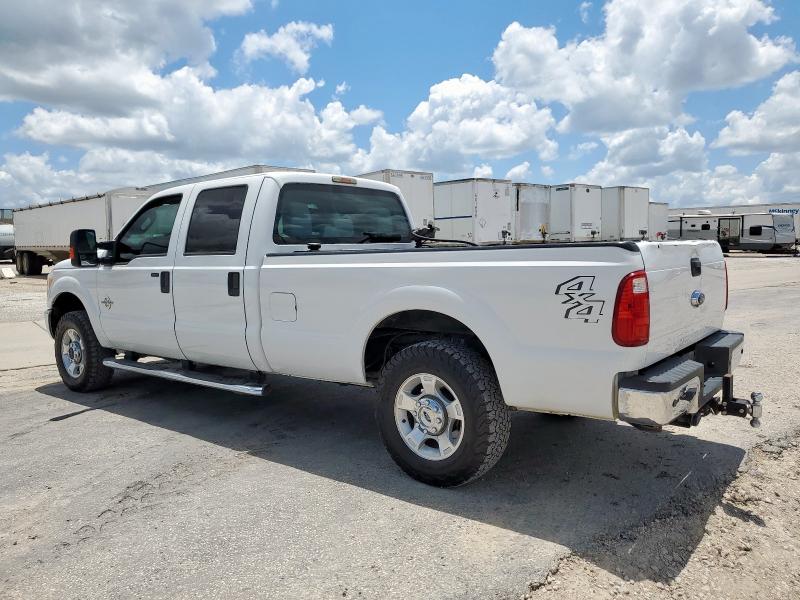 FORD F250 SUPER 2016 white crew pic diesel 1FT7W2BT8GEB30315 photo #4