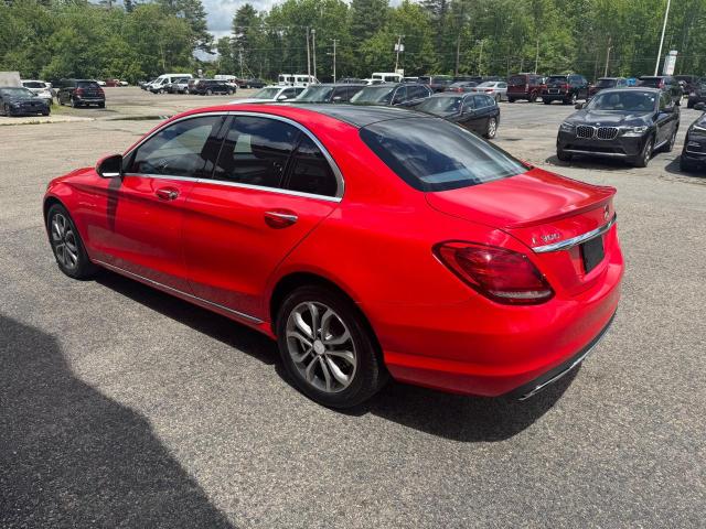 MERCEDES-BENZ C 300 4MAT 2016 red sedan 4d gas 55SWF4KB9GU114622 photo #4