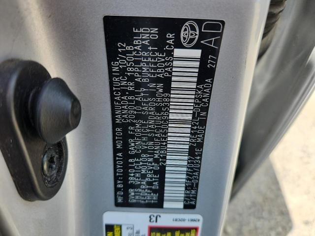 2013 TOYOTA COROLLA BA - 2T1BU4EE5DC965389