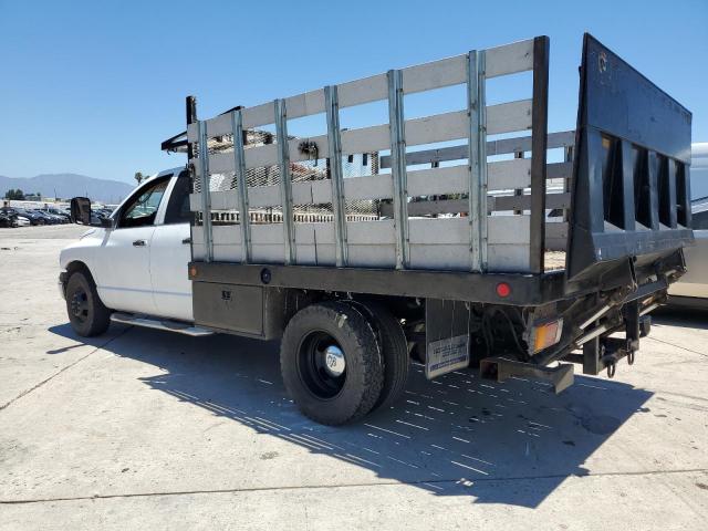 DODGE RAM 3500 S 2004 white crew pic diesel 3D7MA48654G138977 photo #3